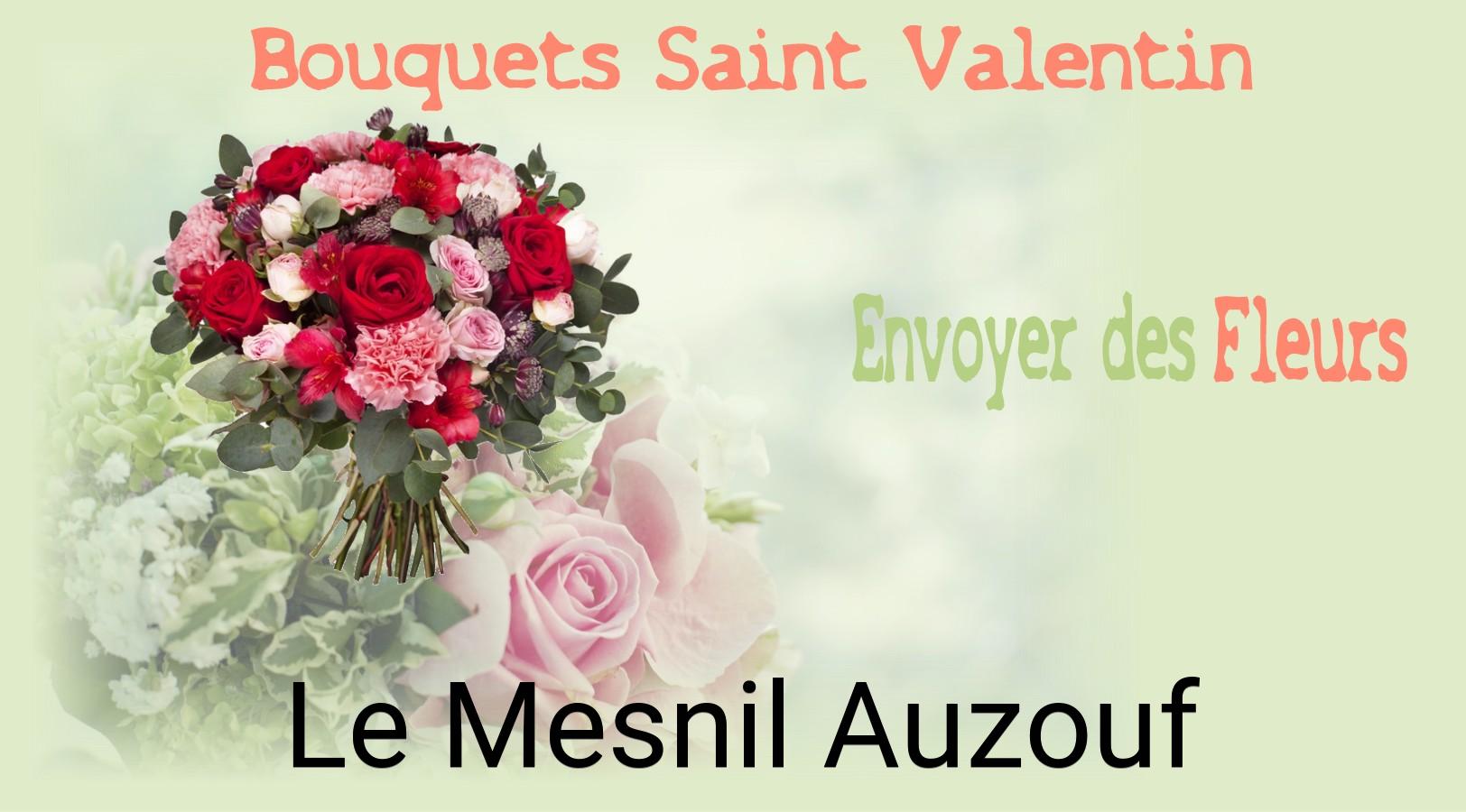 Roses de Saint-Valentin livrées à Le Mesnil-Auzouf